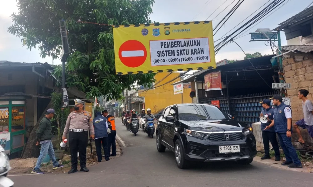 Ssa di jalan garut barat tangsel resmi diberlakukan permanen