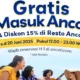 Sambut ulang tahun jakarta, ancol gratiskan tiket masuk mulai hari ini