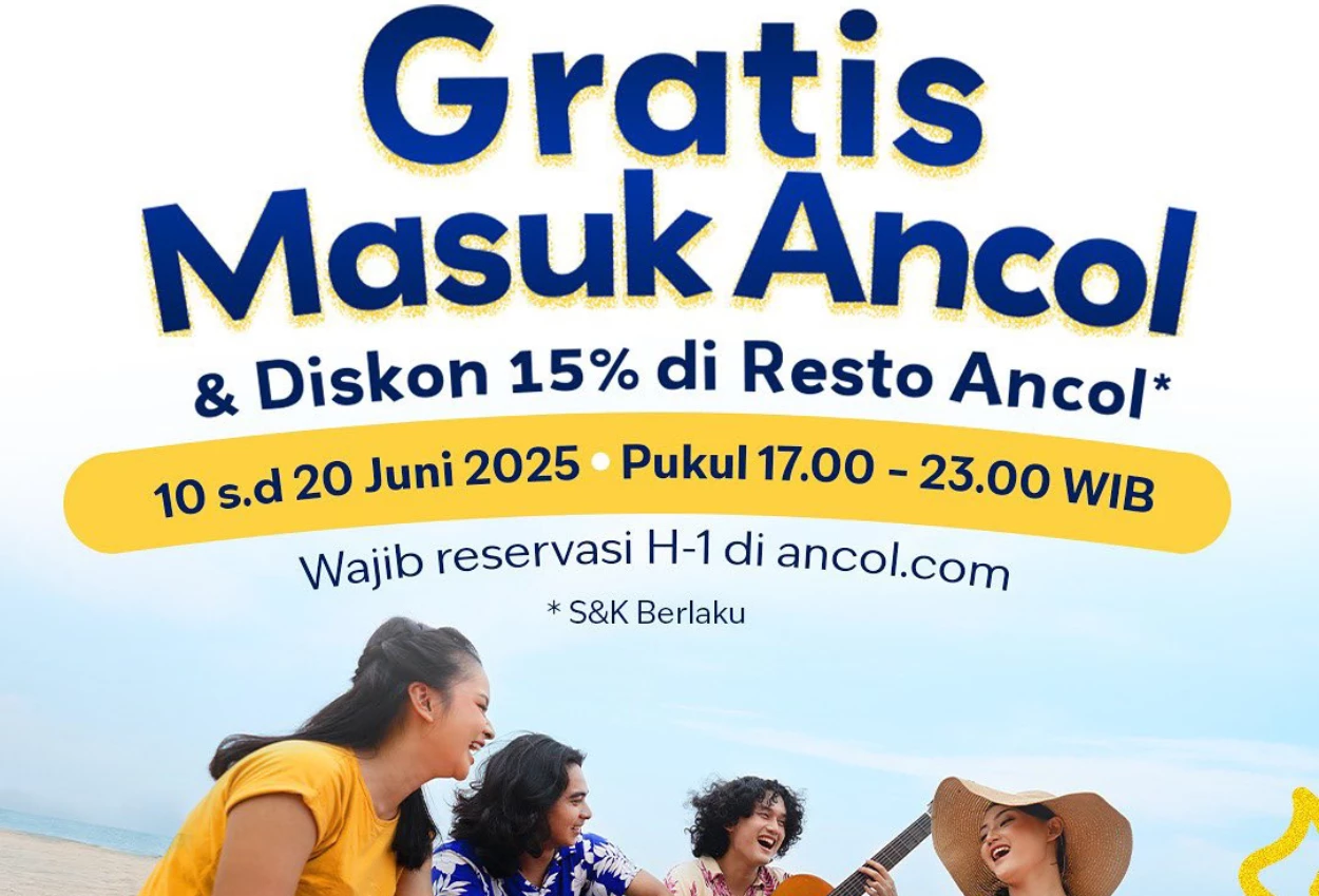 Sambut ulang tahun jakarta, ancol gratiskan tiket masuk mulai hari ini