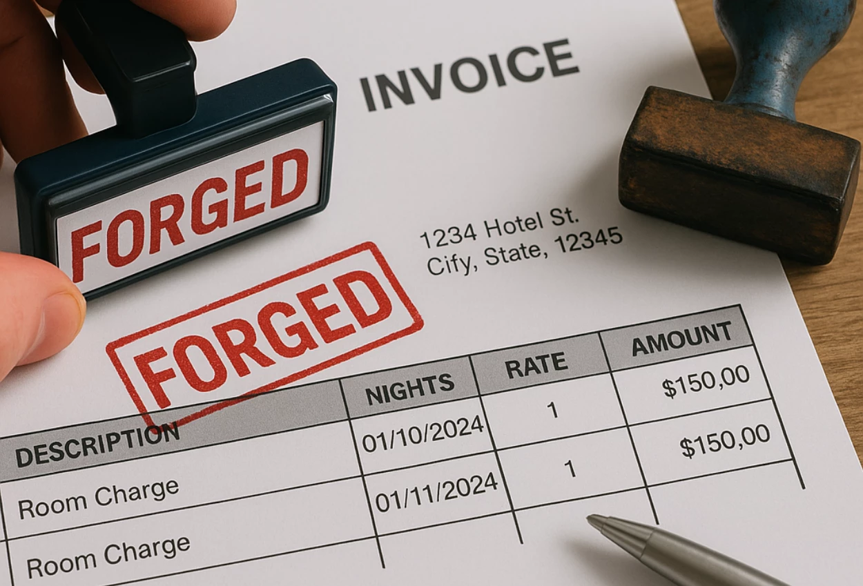 Setwan pandeglang diduga palsukan stempel dan invoice hotel, kerugian capai rp72 juta!