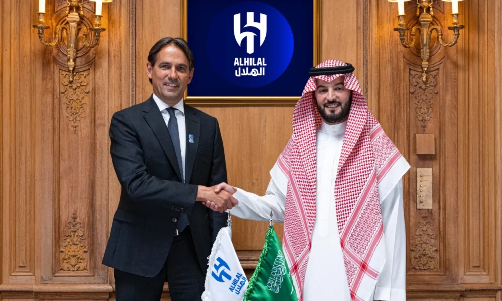 Simone inzaghi resmi jadi pelatih baru al hilal saudi arabia