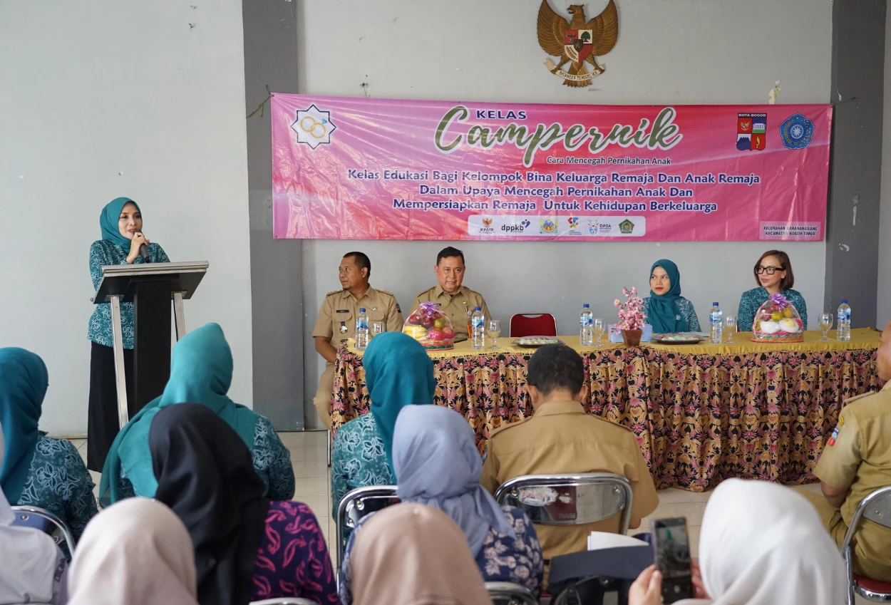 Tp pkk kota bogor gencarkan edukasi cegah pernikahan anak lewat program campernik
