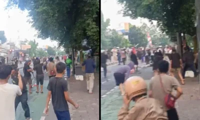 Tawuran remaja di setiabudi lumpuhkan lalu lintas ke tebet dan manggarai