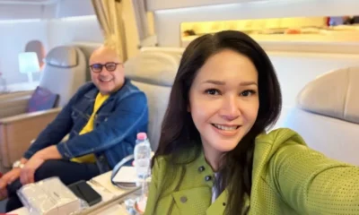 Terbang ke eropa, maia estianty absen di ngunduh mantu al ghazali dan alyssa daguise