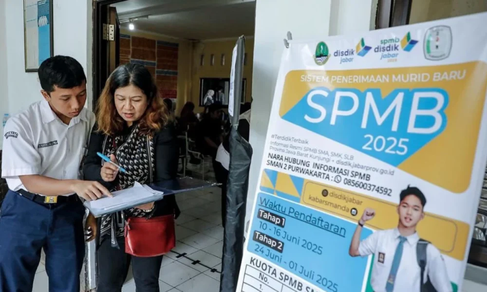 Terkendala akses laman, pendaftar spmb jabar tahap 1 membludak