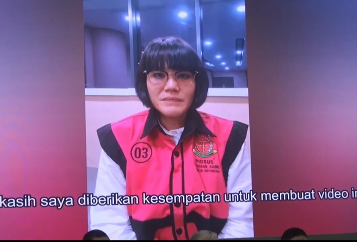 Tersangka kasus cpo, marcella santoso minta maaf atas konten yang menyudutkan kejagung dan presiden