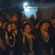 Titiek soeharto ikut malam 1 suro di pura mangkunegaran, tampil anggun gunakan kebaya hitam