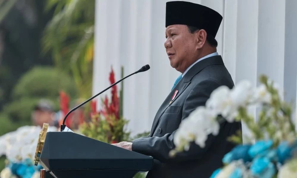 Tolak gontok gontokan, prabowo serukan persatuan dalam bingkai pancasila