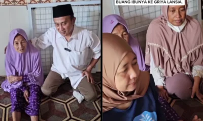 Viral! 2 anak titipkan ibu ke panti jompo, minta tak dikabari jika wafat
