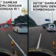 Viral! rombongan presiden prabowo prioritaskan mobil damkar di jalan raya
