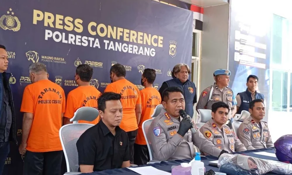 4 ojek pangkalan yang paksa turun ibu dan bayi dari taksi online ditetapkan sebagai tersangka