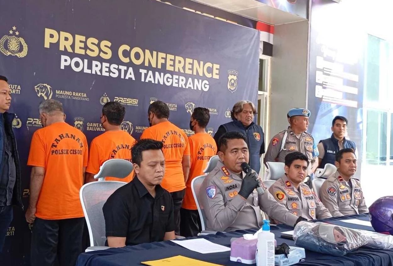 4 ojek pangkalan yang paksa turun ibu dan bayi dari taksi online ditetapkan sebagai tersangka