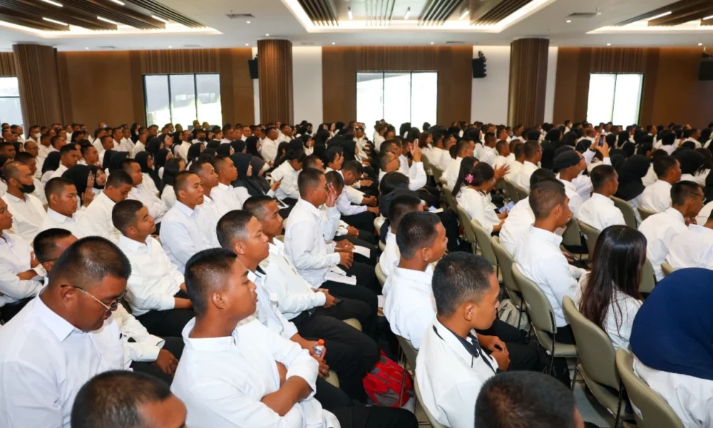 574 cpns tiba di ikn, mulai huni rusun asn 1 di kawasan inti pusat pemerintahan