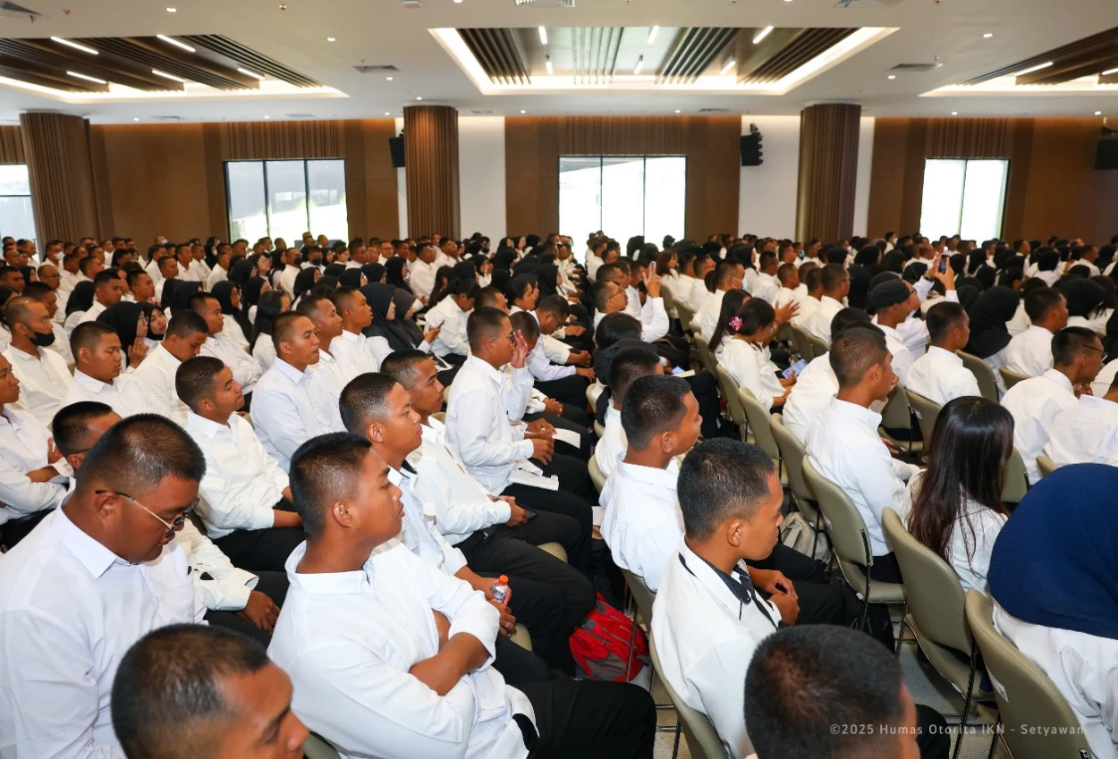 574 cpns tiba di ikn, mulai huni rusun asn 1 di kawasan inti pusat pemerintahan
