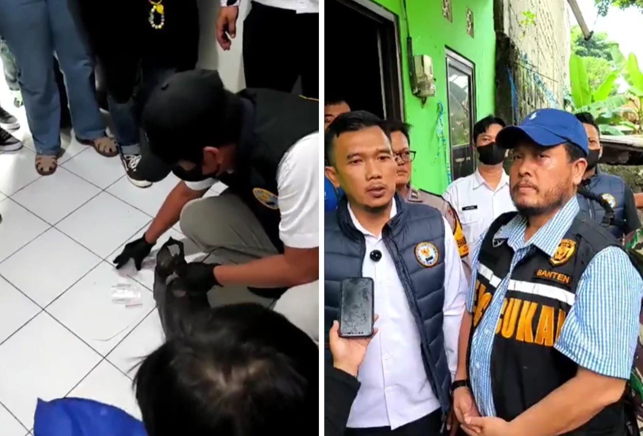 Bnn gerebek kontrakan di bambu apus, 1 kg sabu disita