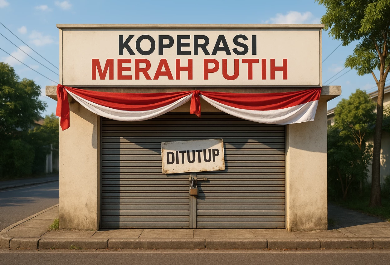 Baru sehari diresmikan, koperasi merah putih di tuban ditutup