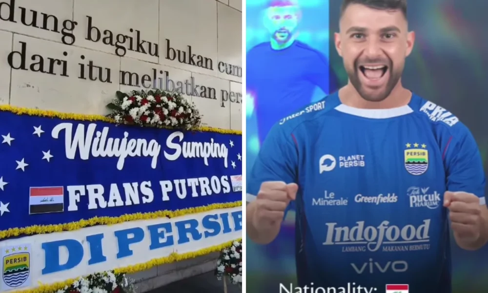 Bek timnas irak, frans putros resmi gabung persib
