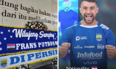 Bek timnas irak, frans putros resmi gabung persib