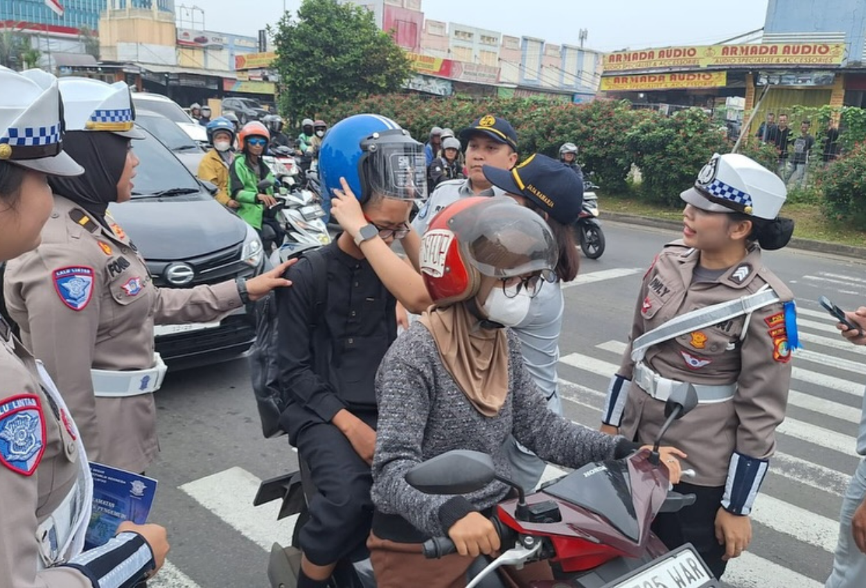 Berapa biaya denda tilang di operasi patuh jaya 2025