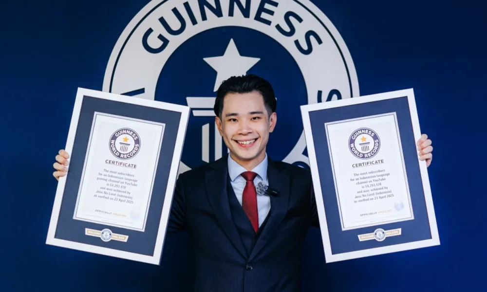 Cetak sejarah, jess no limit borong dua rekor guinness world records sekaligus