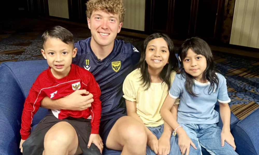 Desta pamer momen anak anaknya bertemu dengan ole romeny