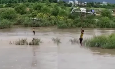 Detik detik drone petani selamatkan anak dari banjir di vietnam