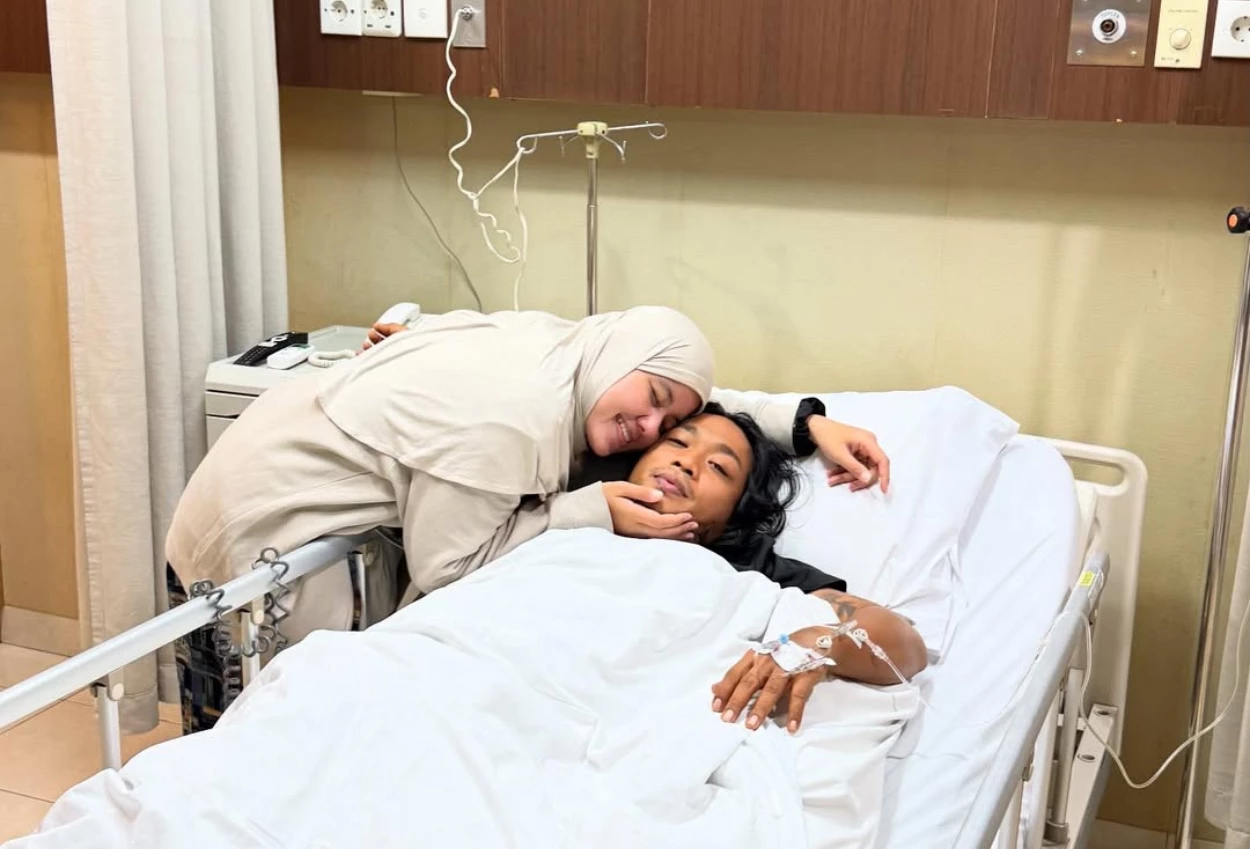 Dilarikan ke rumah sakit, praz teguh lekas sembuh saya