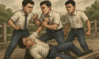 Duel maut antarsiswa smp di cianjur, satu orang tewas
