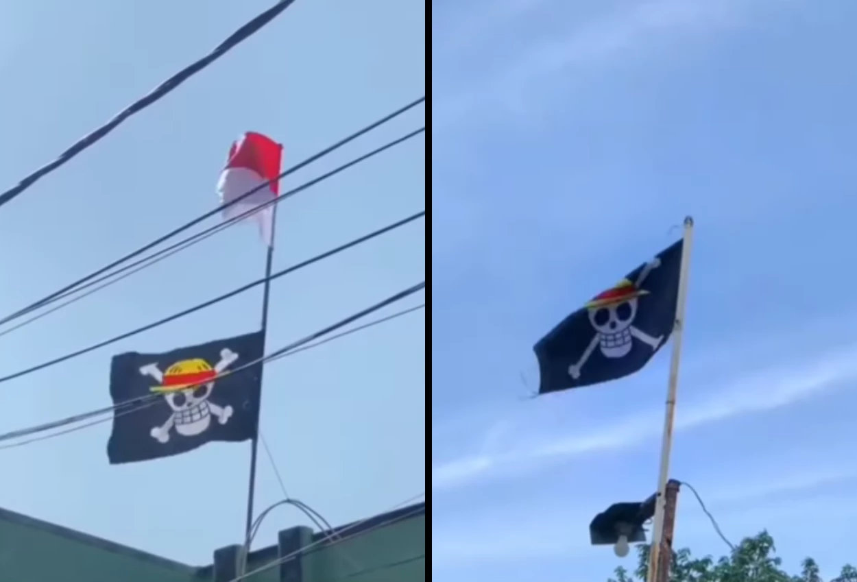 Gerakan pengibaran bendera one piece jelang hut ri viral, apa maknanya