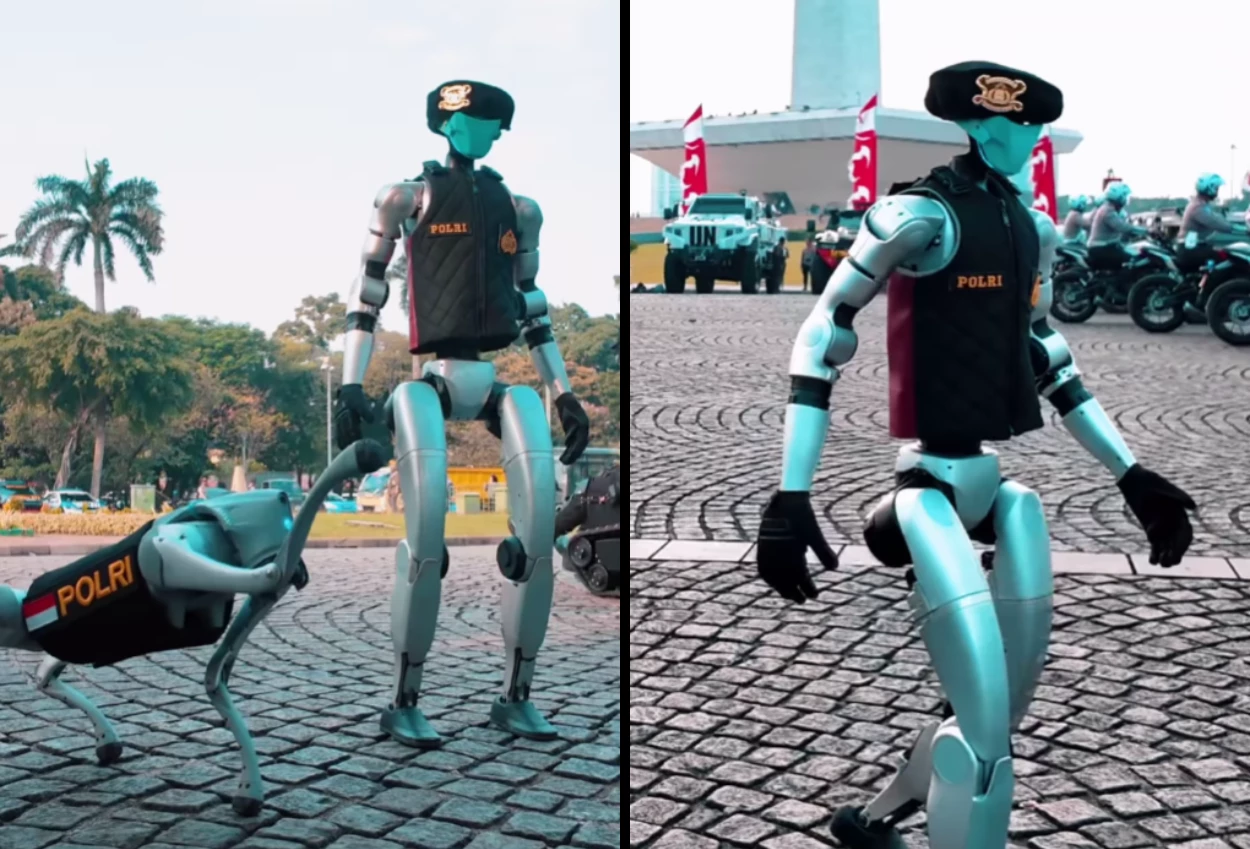 Harga robot anjing canggih polri tembus rp3 miliar per unit