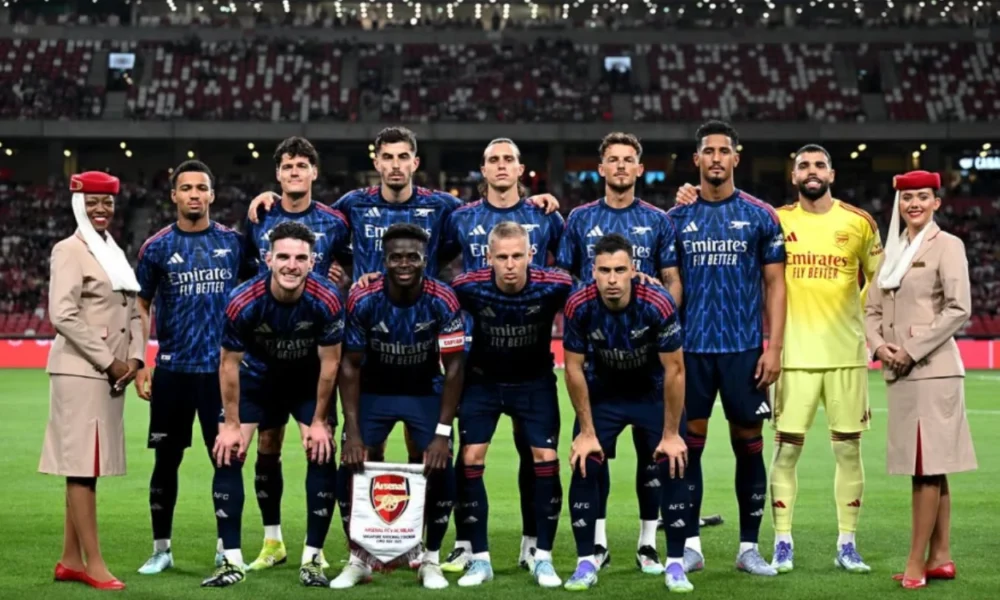 Hasil arsenal vs ac milan bukayo saka cetak gol, milan menang adu penalti 6 5