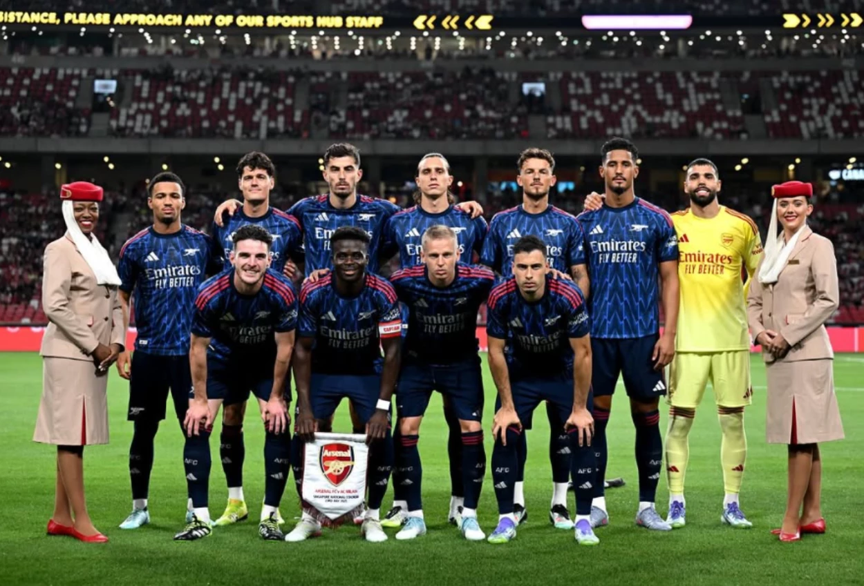 Hasil arsenal vs ac milan bukayo saka cetak gol, milan menang adu penalti 6 5