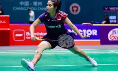 Hasil china open 2025 gregoria mariska tembus perempatfinal usai hajar lin hsiang ti