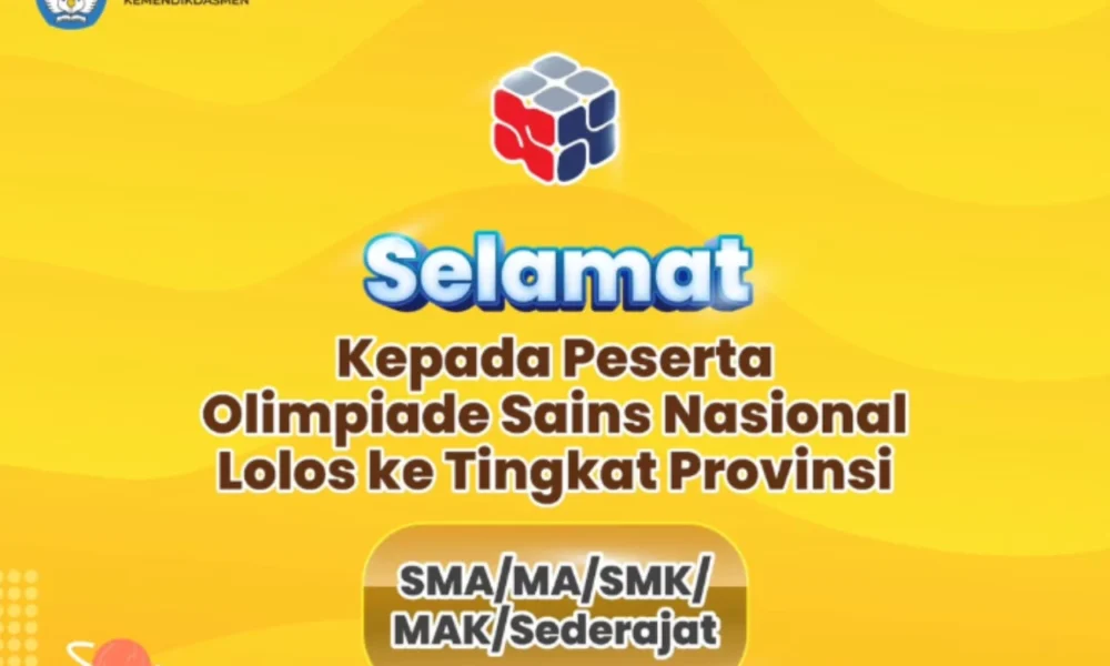 Hasil osn k sma 2025 tingkat kabupatenkota resmi diumumkan, cek link nya di sini!