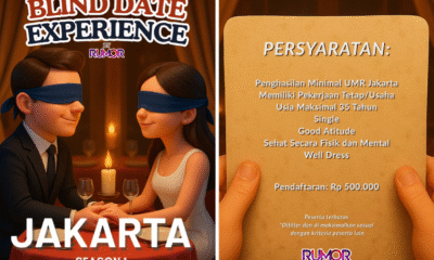 Ingin cari jodoh rumor media gelar blind date experience!