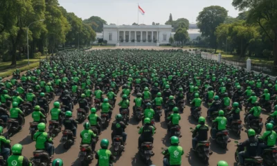 Isi tuntutan demo driver ojol hari ini, desak pemerintah hadirkan uu transportasi onlineperppu