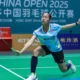 Jadwal china open 2025, tayang di mana
