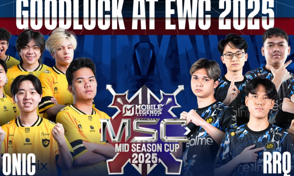 Jadwal msc 2025 resmi dirilis, onic esports wakili indonesia di hari pertama