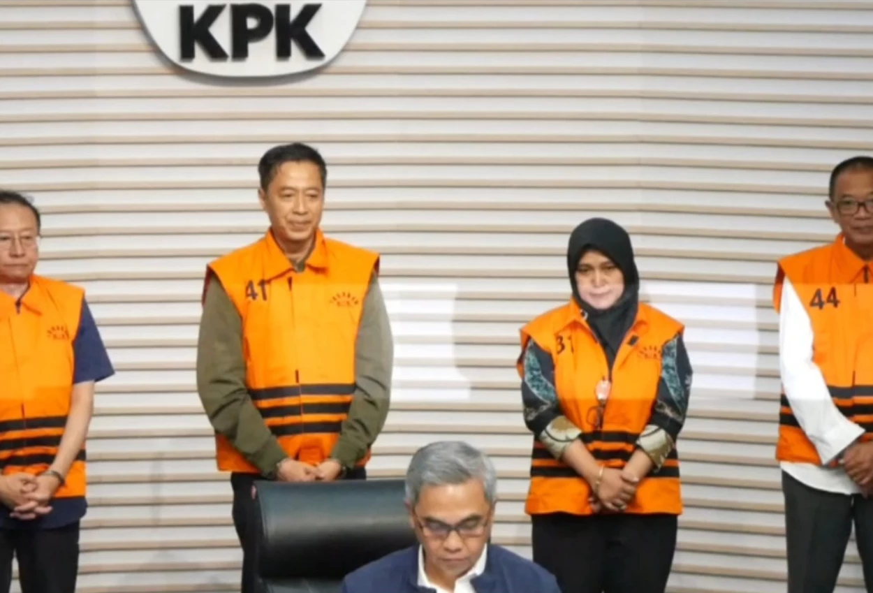 Kpk jerat 4 tersangka dalam kasus pemerasan izin tka kemnaker