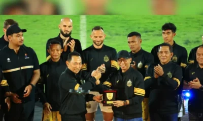 Kapolri resmikan peluncuran tim sepak bola bhayangkara presisi lampung fc
