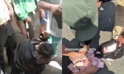 Kena modus ban kempes! perempuan di depok kena jambret, uang ratusan juta raib