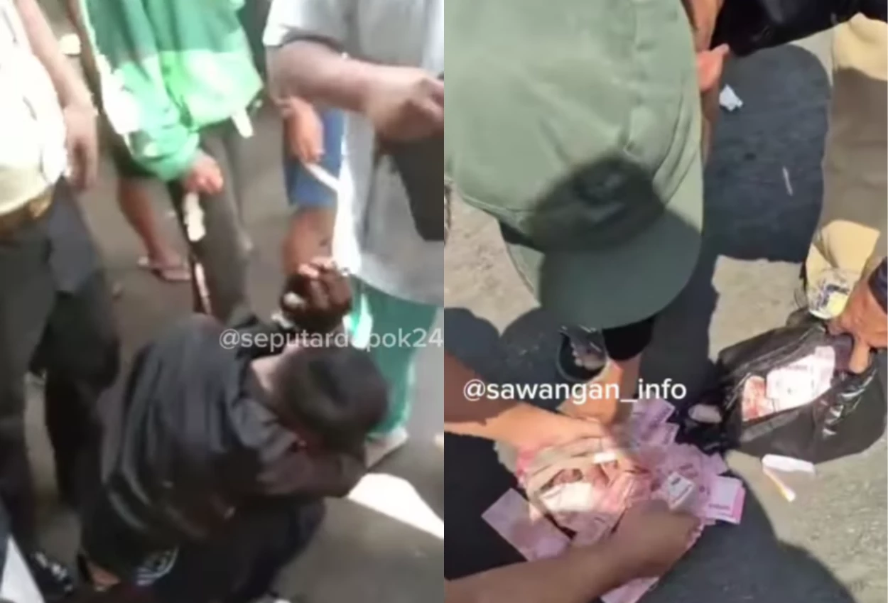Kena modus ban kempes! perempuan di depok kena jambret, uang ratusan juta raib