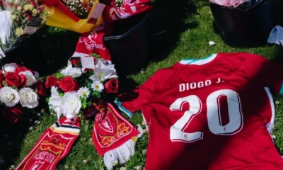 Kenang diogo jota, liverpool pensiunkan nomor punggung 20