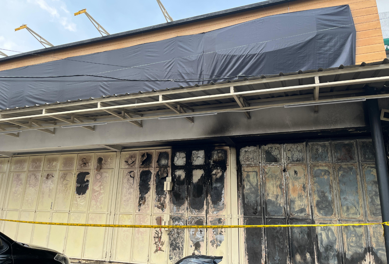 Korsleting listrik diduga jadi penyebab kebakaran minimarket di tangsel