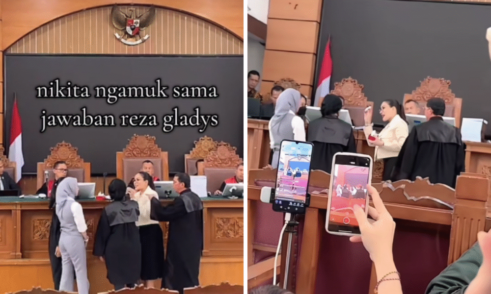 Cekcok di Ruang Sidang, Nikita Mirzani Sebut Produk Reza Gladys Tak Terdaftar BPOM