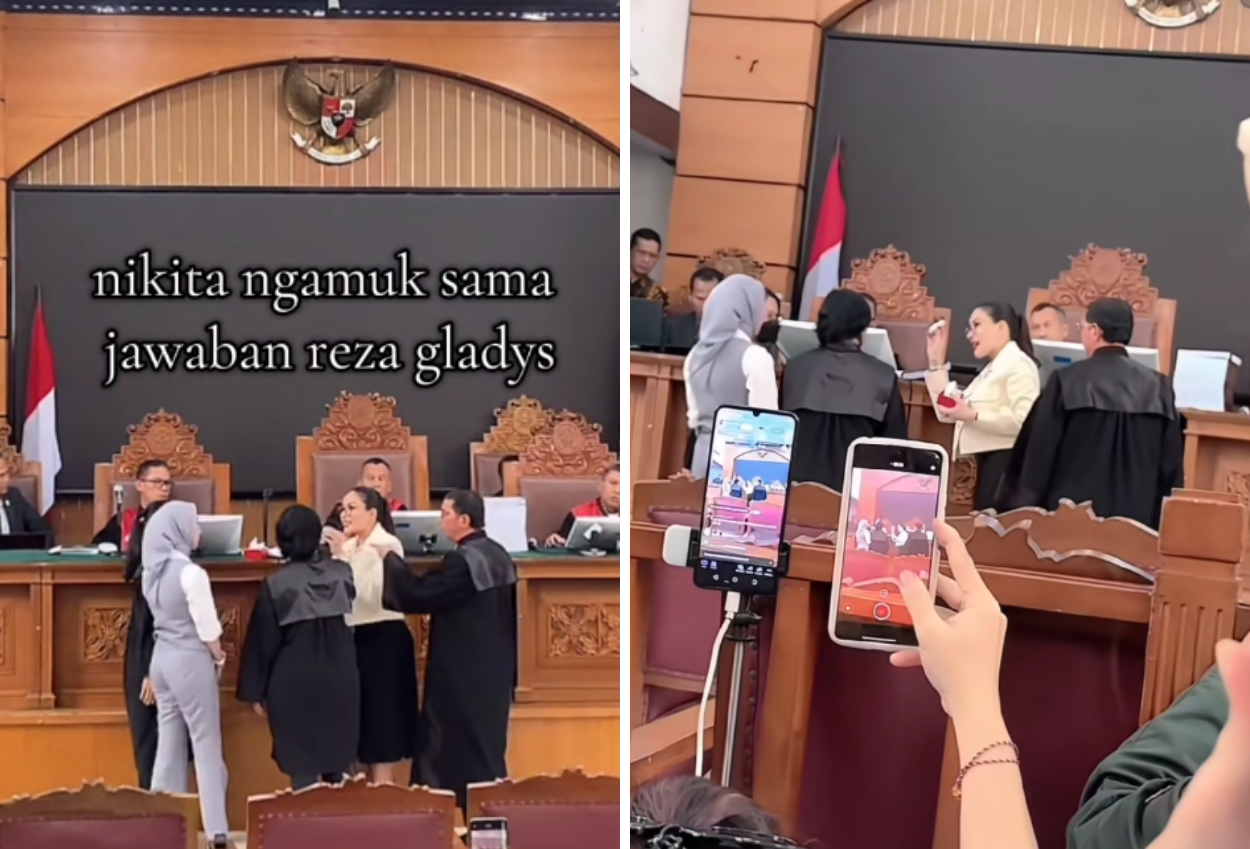 Cekcok di Ruang Sidang, Nikita Mirzani Sebut Produk Reza Gladys Tak Terdaftar BPOM
