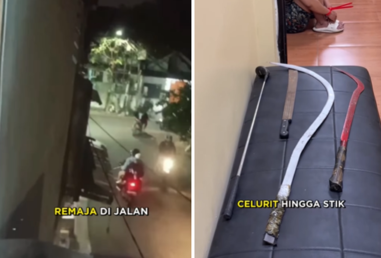 Remaja di Jaksel Ungkap Alasannya Ikut Tawuran Bersenjata: Gak Ada Uang, Gabut Aja