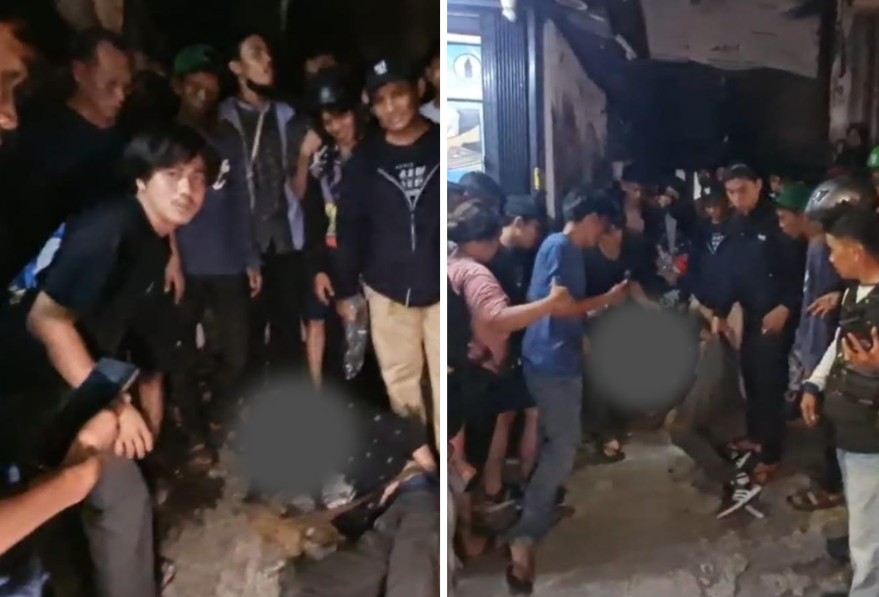 Keciduk Lakukan Aksinya, Dua Begal di Jakbar Babak Belur Diamuk Warga