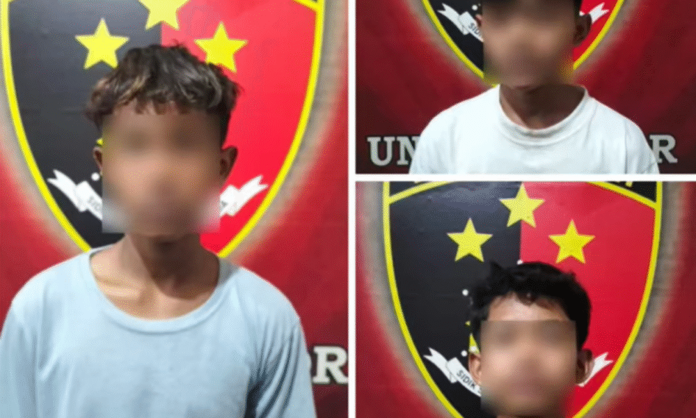 Coret Bendera Merah Putih dengan Tulisan 'Gaza', Tiga Pelajar di Sragen Ditangkap Polisi
