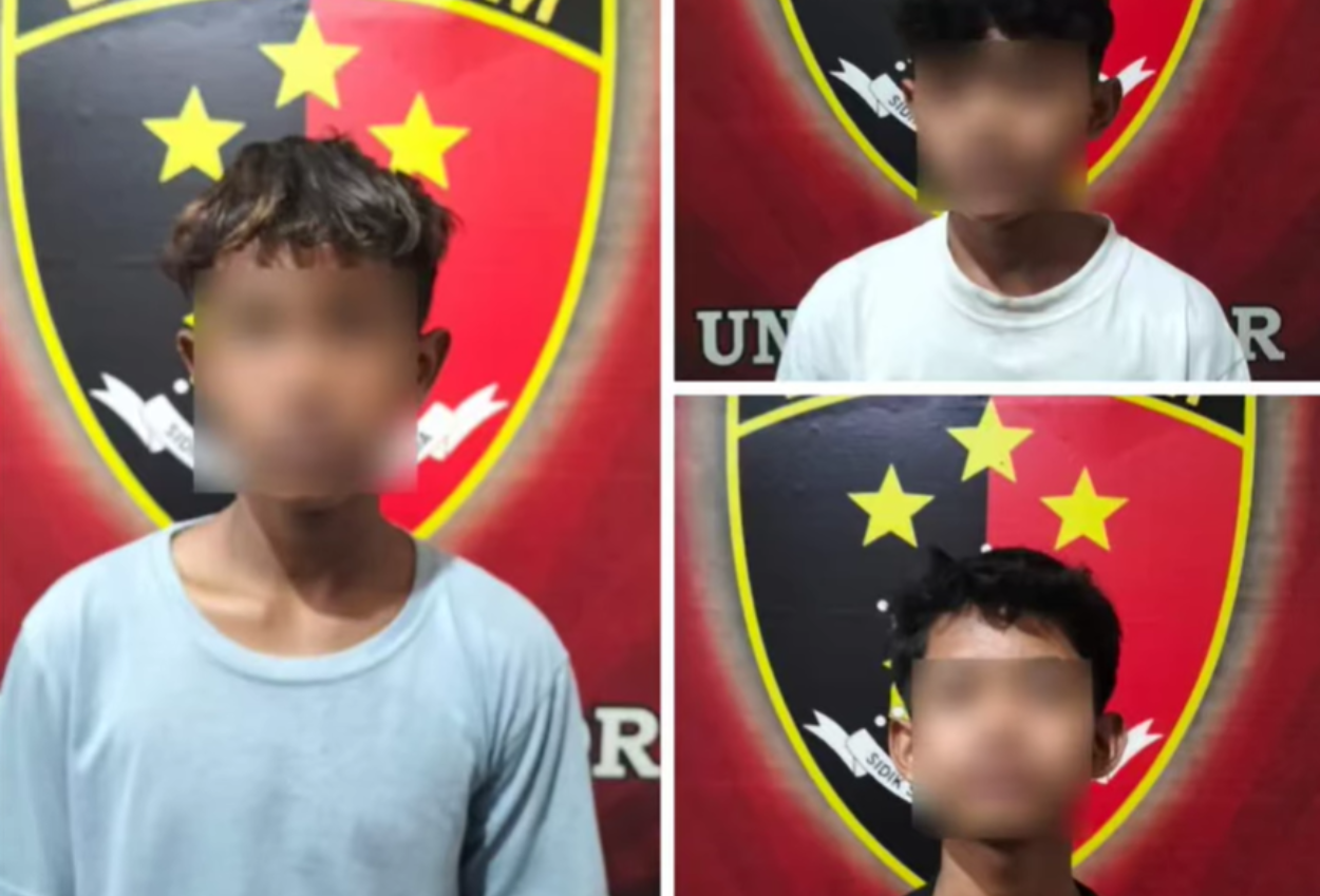 Coret Bendera Merah Putih dengan Tulisan 'Gaza', Tiga Pelajar di Sragen Ditangkap Polisi